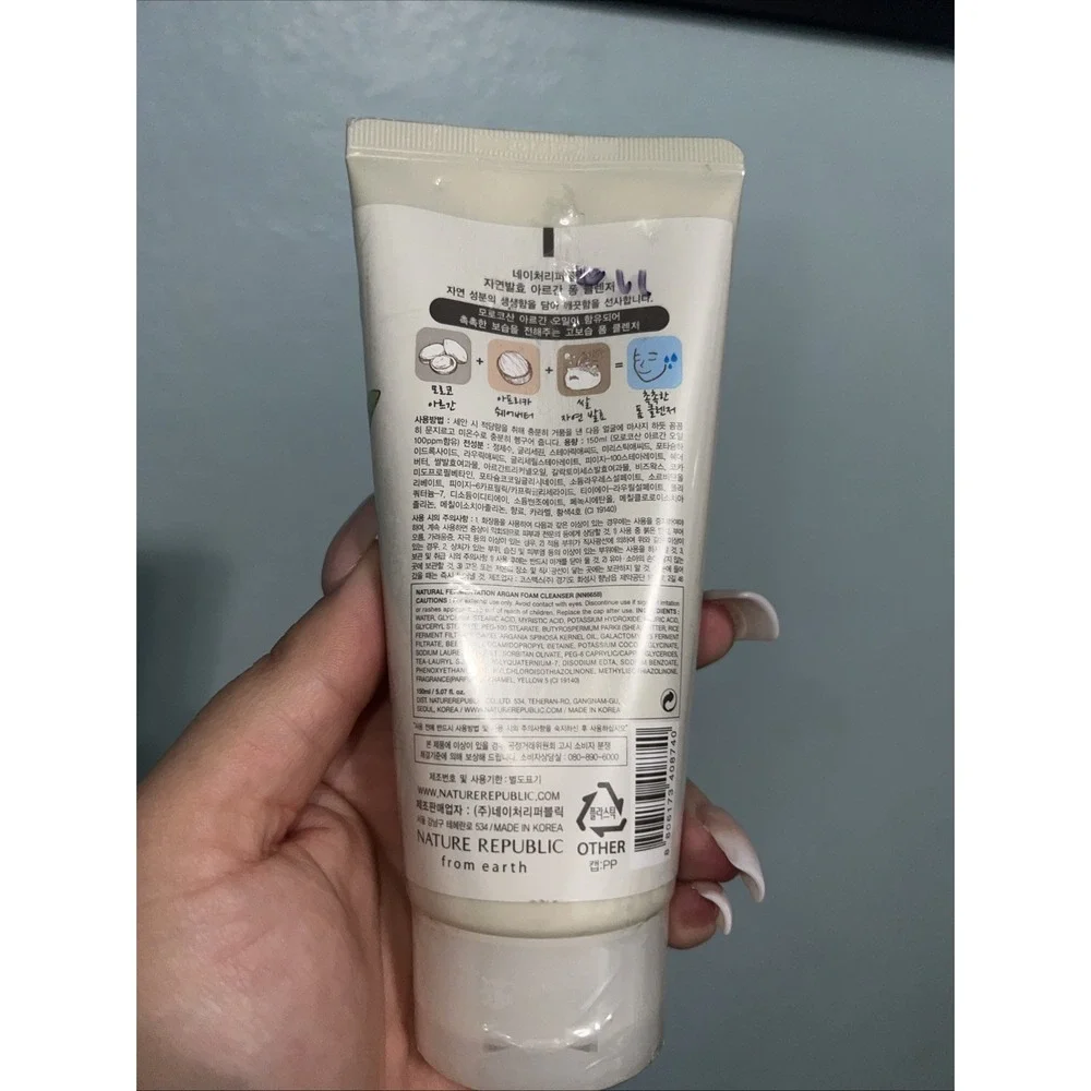 Nature Republic Argan Foam Cleanser‎ 150ml